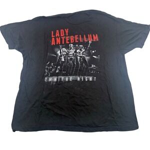 Lady Antebellum Own The Night 2012 Tour Graphic‎ T Shirt Band Tee